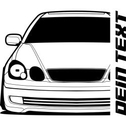 Toyota Aristo JZS 160 161 T-Shirt Lady