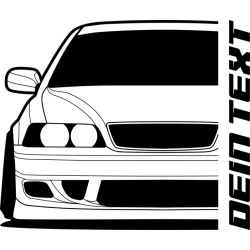 Toyota Chaser jzx100 1996 T-Shirt Lady