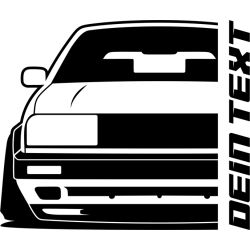 VW Jetta MK2 1984 Hoodie Lady