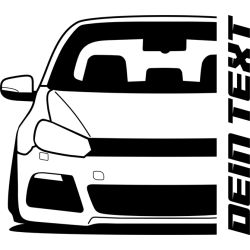 VW Golf R MK6 2008 Hoodie