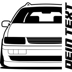 VW Passat B4 35i Facelift 1993 Hoodie Lady