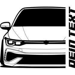 VW Golf R MK8 2020 Varsity Hoodie