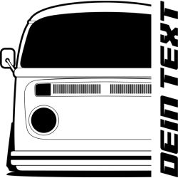 VW Transporter T2 1973 T-Shirt Lady