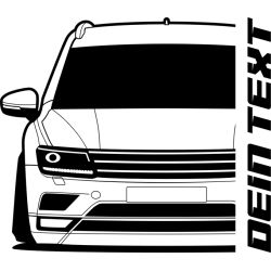 VW Tiguan II 2016 Hoodie Lady