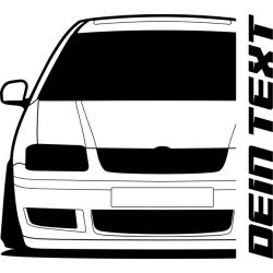 VW Polo 9N3 MK4 2005 T-Shirt Lady