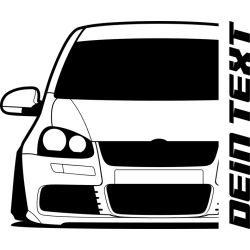 VW Golf V R32 1J 2005 Varsity Hoodie