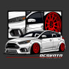 Ford Focus White CP-096