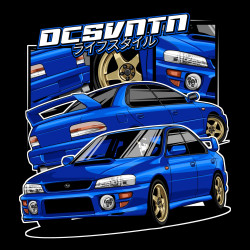 Subaru Impreza Blue CP-097