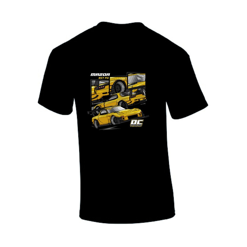 Mazda RX7 FD Gold Logo CP-102