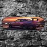 Hochwertige Deko Skateboard aus Birkenholz Nissan 34 GTR Skyline
