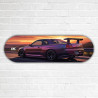 Hochwertige Deko Skateboard aus Birkenholz Nissan 34 GTR Skyline