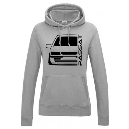 Volkswagen Passat B4 Typ 3A 93-97 Limo Outline Modern Hoodie Lady