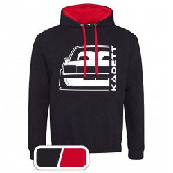 Opel Kadett C Coupe Outline Modern Hoodie Varsity