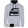 Opel Kadett C Coupe Outline Modern Hoodie Varsity