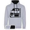 Opel Omega B MV6 Outline Modern Hoodie Varsity