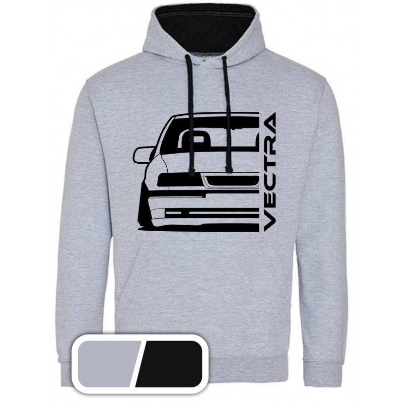 Opel Vectra A Outline Modern Hoodie Varsity