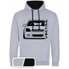 Opel Vectra C Outline Modern Hoodie Varsity