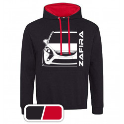 Opel Zafira C Tourer Outline Modern Hoodie Varsity