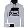 Opel Zafira C Tourer Outline Modern Hoodie Varsity