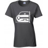Ford Escort Mk1 RS2000 R Outline Modern T-Shirt Lady FO-001