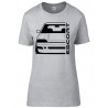 Ford Escort MK5 RS2000 Outline Modern T-Shirt Lady FO-003