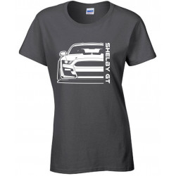Ford Mustang Shelby GT500 2020 Outline Modern T-Shirt Lady FO-005