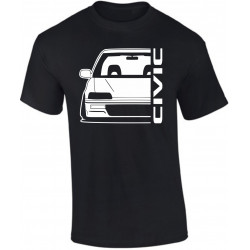 Honda Civic ED Outline Modern T-Shirt