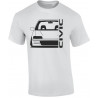 Honda Civic ED Outline Modern T-Shirt