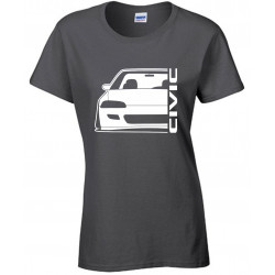 Honda Civic EG 3 4 5 6 Outline Modern T-Shirt Lady