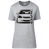 Honda Civic EP 1 2 3 4 Outline Modern T-Shirt Lady