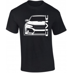 Honda Civic FK 8 Type R Outline Modern T-Shirt
