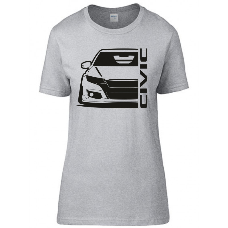 Honda Civic Type R 2015 FK 2 Outline Modern T-Shirt Lady