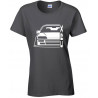 Honda CRX EE 8 Outline Modern  T-Shirt Lady