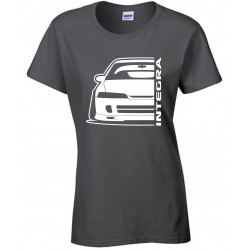 Honda Integra DC 2 JDM Outline Modern T-Shirt Lady