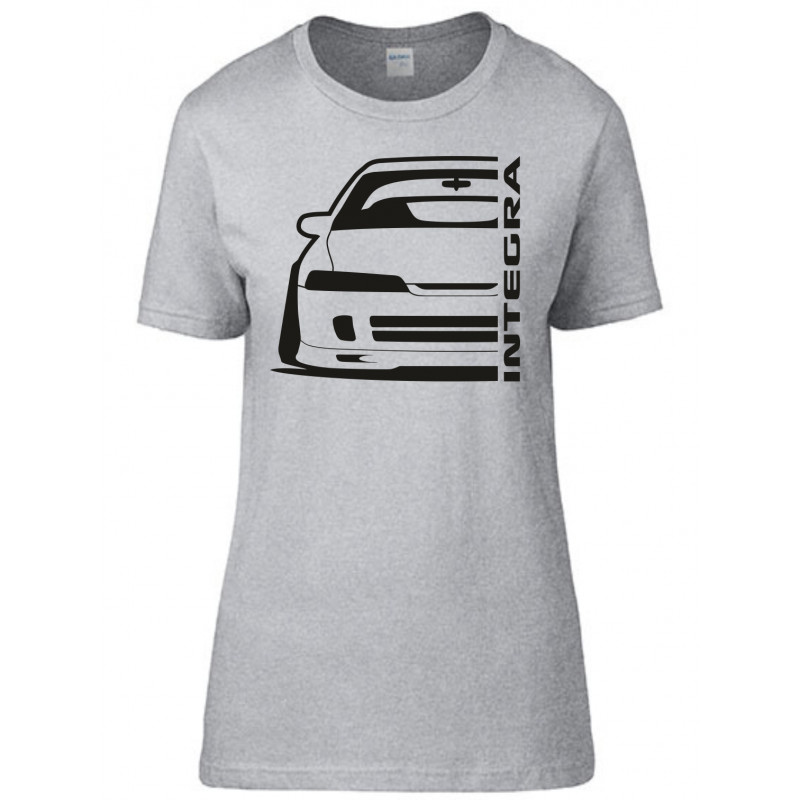 Honda Integra DC 2 JDM Outline Modern T-Shirt Lady