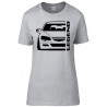 Honda Legend KB 1 2007 Outline Modern T-Shirt Lady