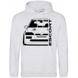Ford Escort MK5 Cosworth Outline Modern Hoodie