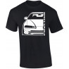 Honda Prelude BB 1 2 3 Outline Modern T-Shirt