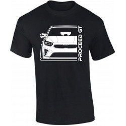 Kia Proceed GT 2019 Outline Modern T-Shirt