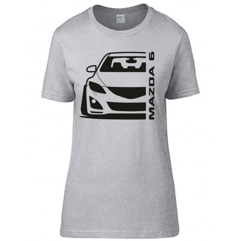 Mazda 6GH Outline Modern T-Shirt Lady