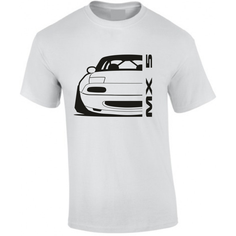 Mazda MX5 NA Outline Modern T-Shirt