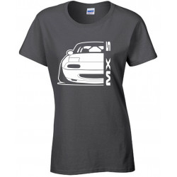 Mazda MX5 NA Outline Modern T-Shirt Lady