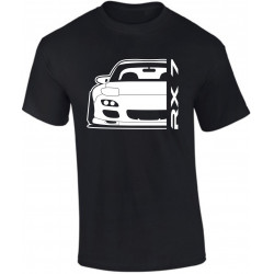 Mazda RX7 FD Outline Modern T-Shirt