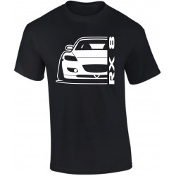 Mazda RX8 R Outline Modern T-Shirt