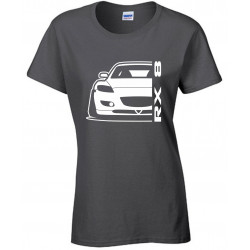 Mazda RX8 R Outline Modern T-Shirt Lady