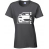 Mazda RX8 R Outline Modern T-Shirt Lady