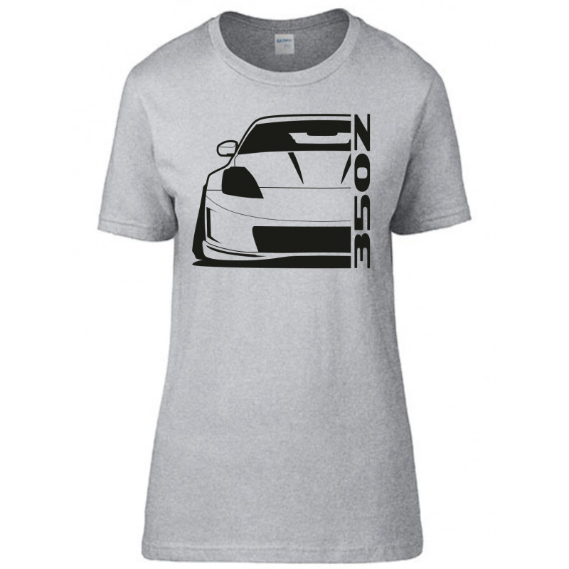 Nissan 350 Z Outline Modern T-Shirt Lady