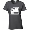 Nissan 370 Z 2014 Nismo Outline Modern T-Shirt Lady