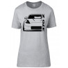 Nissan 370 Z 2014 Nismo Outline Modern T-Shirt Lady