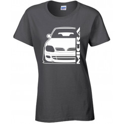 Nissan Micra K11 Sport Outline Modern T-Shirt Lady